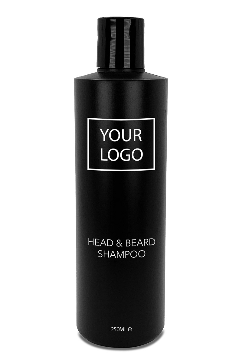 BottleX White Label Barber Men Care Head & Beard Shampoo 250ml
