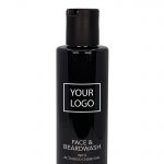 White Label Barber Mencare Face and Beardwash with Activated Charcoal 150ML