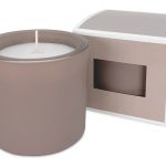 BottleX White Label Homecare Scented Candle Frozen Glass with box